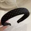 Dots of black waves
