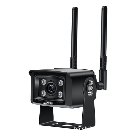 4G car camera wireless metal shell monitor digging machine truck camera support mobile phone computer view