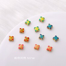 18k����ɫ�������~��ͨ�׸���|��diy�K������朸�Ƭ�������