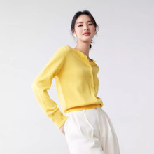 品牌时尚慵懒风针织衫外套女2025秋冬新款清新减龄开衫羊毛衫上衣