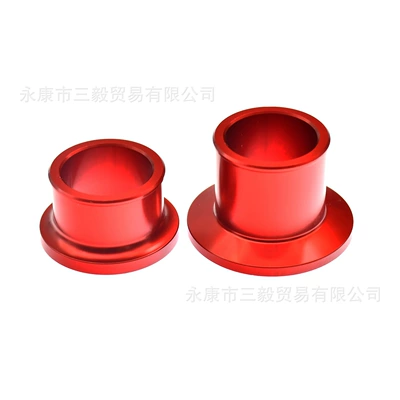 Qulon Jifeng Front and Rear: Motorcycle wheel hub - polar-queen-spacer-red