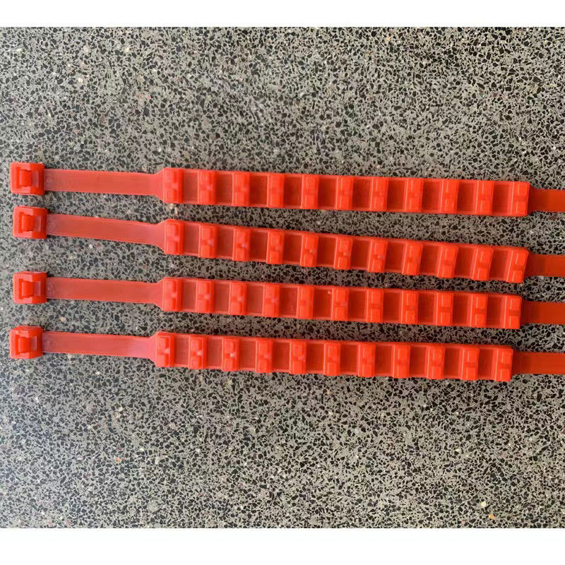 Cadena antideslizante del neumático cinturón de corbata cadena antideslizante de plástico cadena antideslizante coche universal nylon cadena antideslizante Cadena de neumáticos de nieve