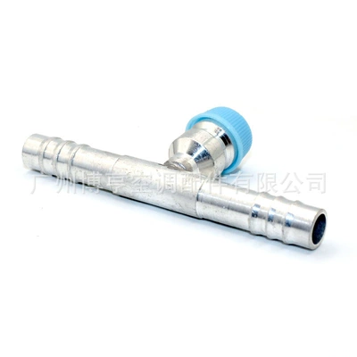 Automobile air conditioning pipe straight-through with Soyutma sisteminin digər hissələri - 4-points-straight-through-11mm134-air-nozzle