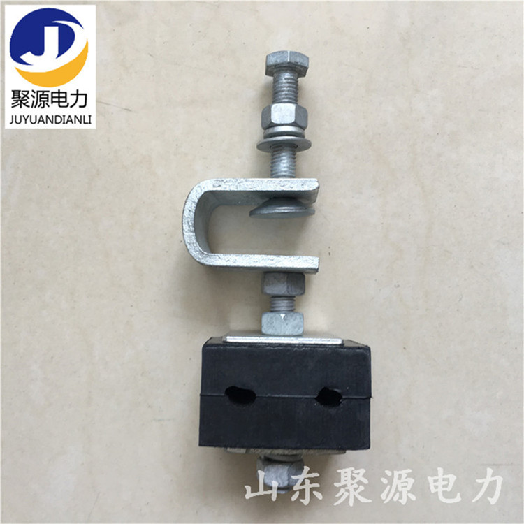ADSS光缆固定金具 引下线夹 塔用绝缘引下夹具 光缆卡具 电力金具