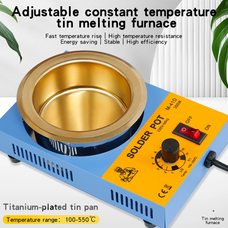 Трансграничная тщательно отобранный небольшой печь для плавления олова с постоянной температурой, утолщенный оловянный горшок, антикоррозионная небольшая полоса для плавления олова, печь для плавления олова, подвесной олово и оловянный