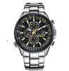 Three -eye, six -pin belt men's business explosion blue angel west iron C explosion -sale chronograph full function