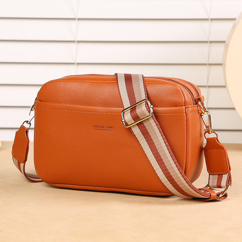 LONNY bolso de mujer de moda 2023 nuevo comercio exterior transfronterizo color sólido PU bolsa de mensajero Bolso pequeño de las mujeres bolso de hombro de las mujeres