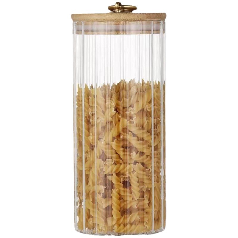 Frascos de Vidrio de Alta Borosilicato – Almacenamiento de Granos, Té y Cocina