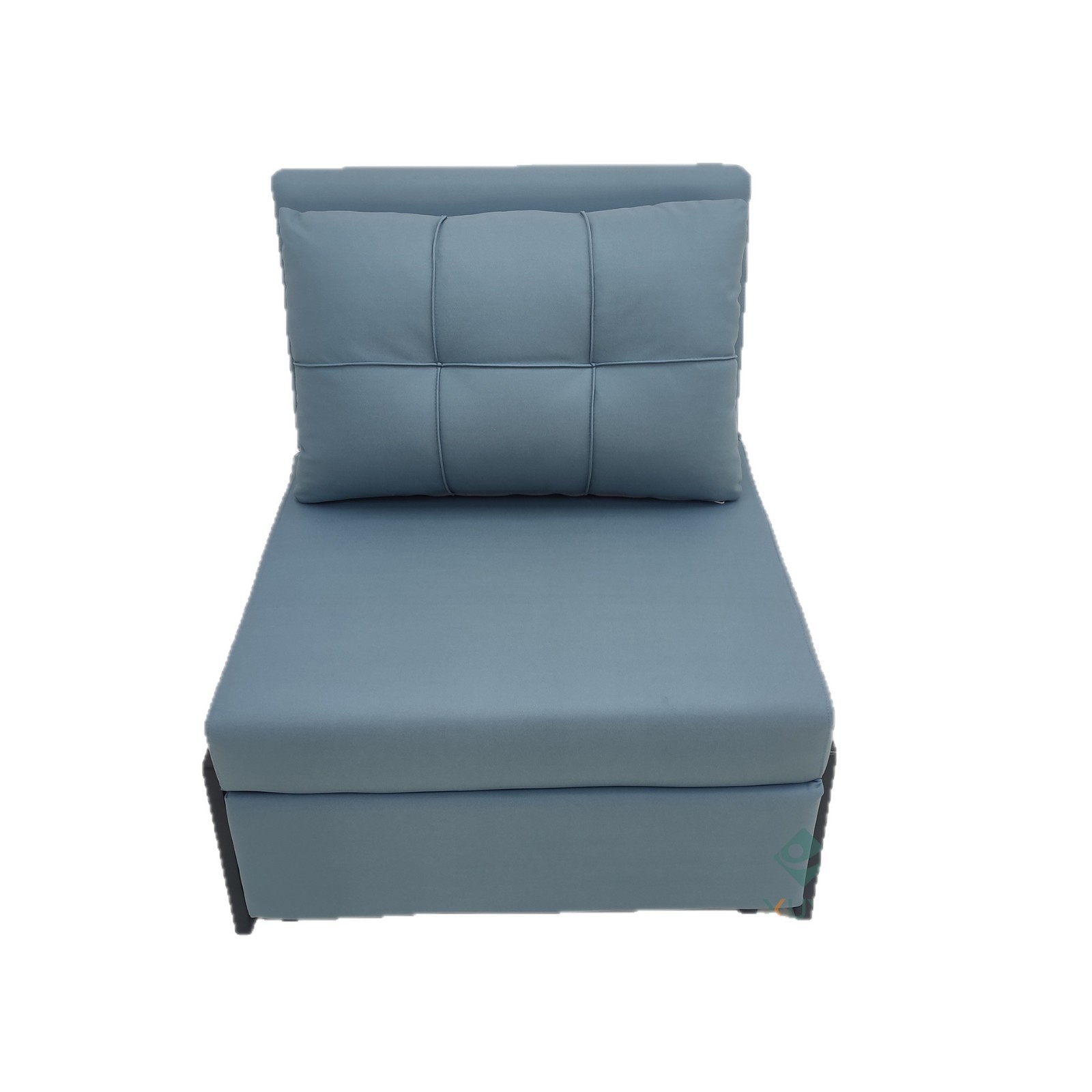 Sofá cama multifuncional de una sola persona para una pequeña casa con balcón sala de estar almuerzo sin lavado sofá cama de tela de tecnología