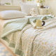 Class A 100 double-sided cotton cotton summer quilt air conditioning quilt summer quilt washable machine washable summer thin quilt single double