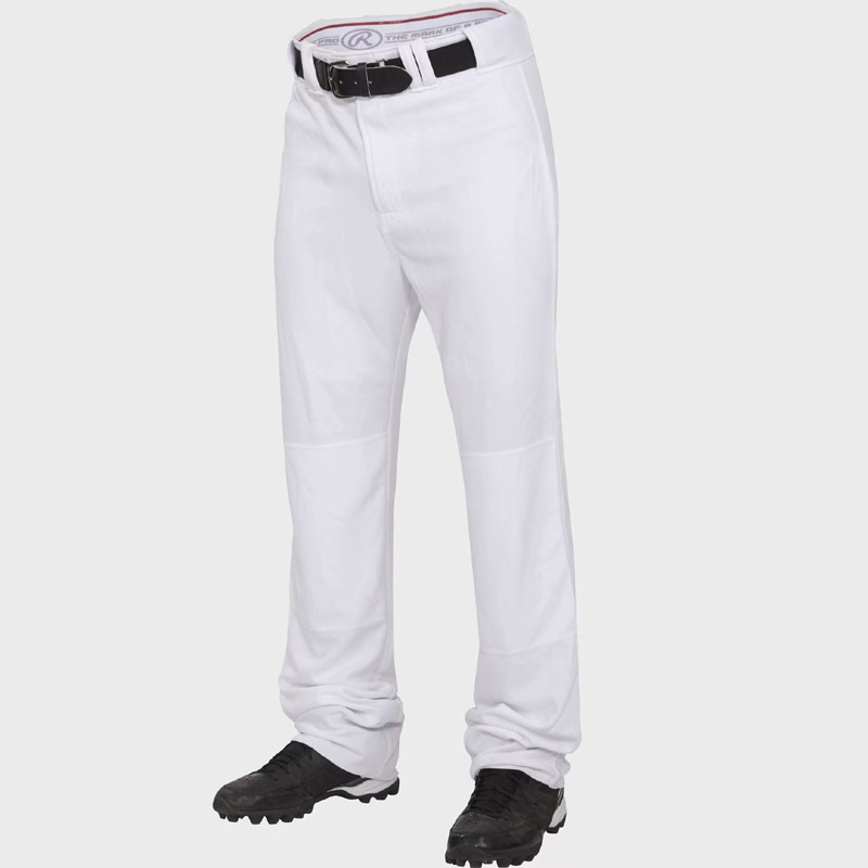 American R Baseball Pants Softball Pants Baseball Uniform Bottoms Straight Long Pants Cropped Pants White Gray Long Youth Children