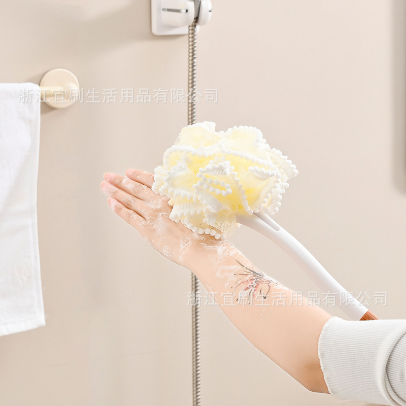 Japanese-Style Long-Handle Soft Bristle Bath Brush, Back Scrubber, Adult Back Cleaning Brush, Good Quality Bath Scrubber Japanese-Style Long-Handle Soft Bristle Bath Brush, Back Scrubber, Adult Back Cleaning Brush, Good Quality Bath Scrubber