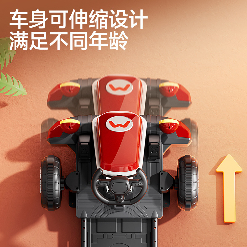 Al por mayor kart eléctrico para niños nuevo coche de juguete de control remoto deriva de cuatro ruedas coche de batería para niños