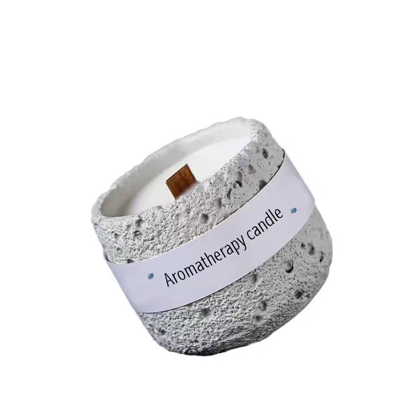 晶石香薰蜡烛杯石膏杯蜡烛卧室香氛摆件手工大豆蜡香薰|undefined