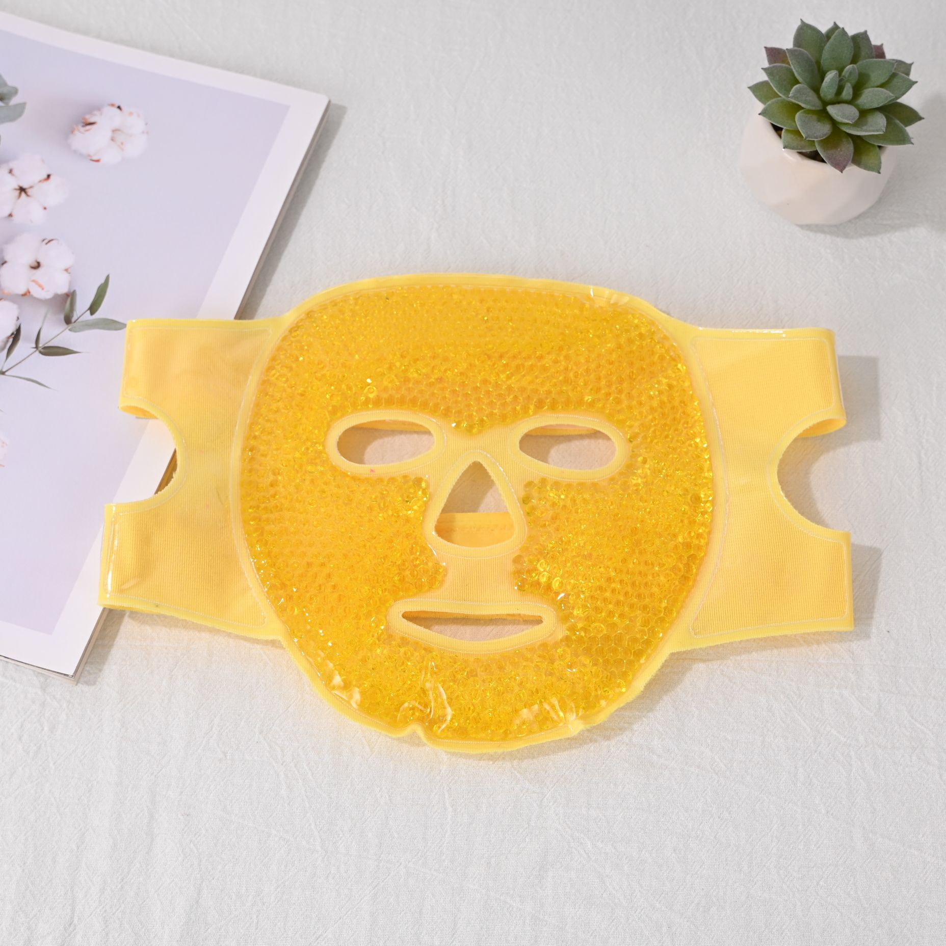 Fabricante de ventas de PVC máscara de hielo máscara de frío y caliente máscara de gel máscara de hielo máscara de confort de visor
