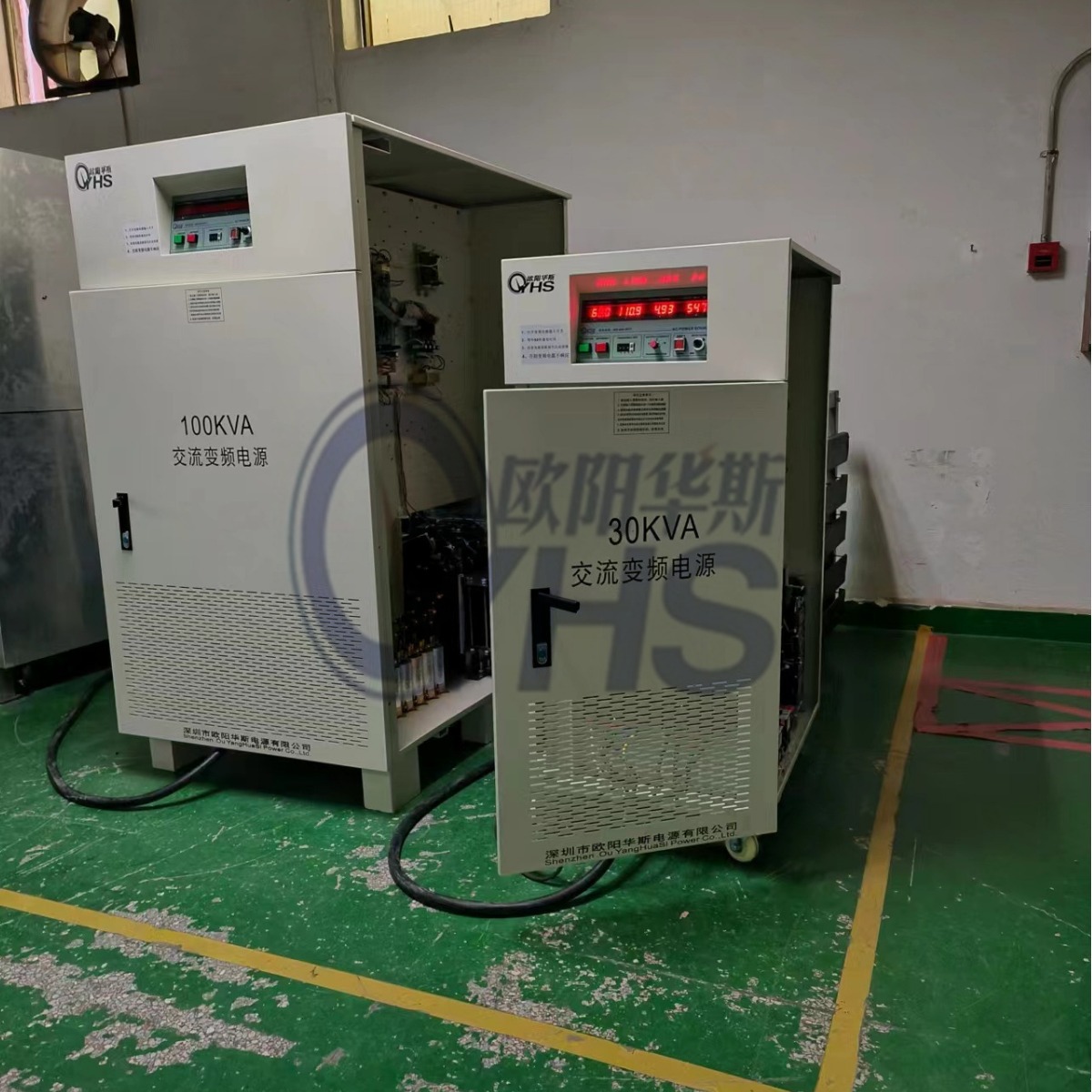 ŷ����˹����30KVA��Ƶ��Դ����������ɽ�����440V 60HZ