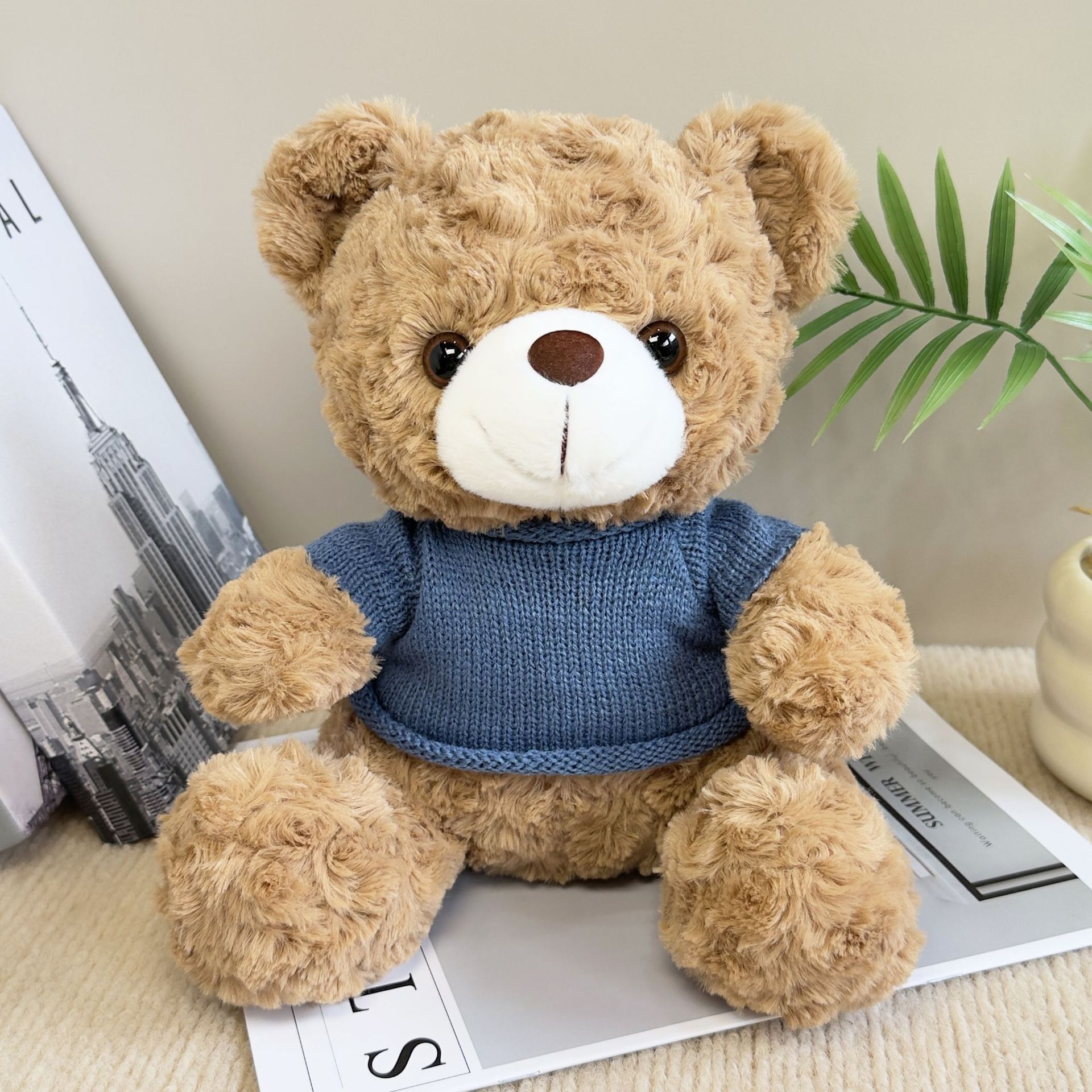 Osos de peluche abrazar osos muñecas muñecas agarrar muñecas regalo para niños impresión LOGO regalo juguetes de peluche