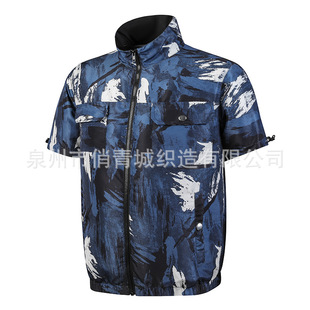 Factory direct summer cooling air conditioning clothing men's charging refrigeration cooling with fan clothing workshop site workers