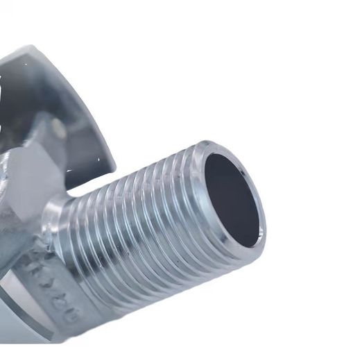 All-copper universal curved foot shower faucet accessories, extended adjustable angle shower accessories, universal corner curved foot