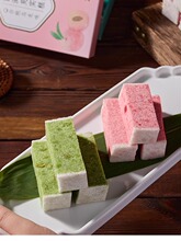 早餐食品白桃乌龙芡实八珍糕点心中式健康糕点软糯桂花糕杭州特产