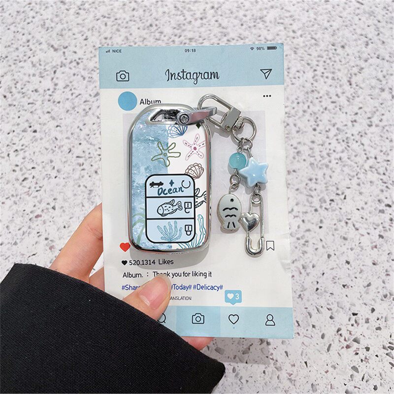 Suitable for Honda Hao Ying Key Cover, 10Th Generation Accord, Civic, Cr-V, Fit, Vezel, Inspire, Ur-V Car Shell Case