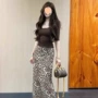 咖色美式显瘦休闲半身裙