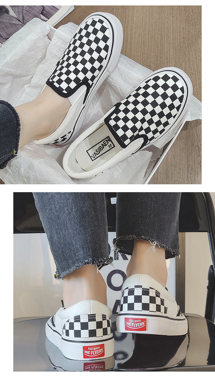 VASIBAEN Jiaben 2023 Nouvelle version coréenne des chaussures en toile à enfiler Uzzang Baskets décontractées pour femmes_voghion.com