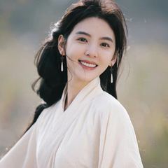 新中式古風蓮花耳環女長款水滴耳墜小眾設計高級感清冷氣質耳飾品