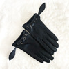 Gloves, demi-season keep warm set, warm motorcycle sheepskin, genuine leather