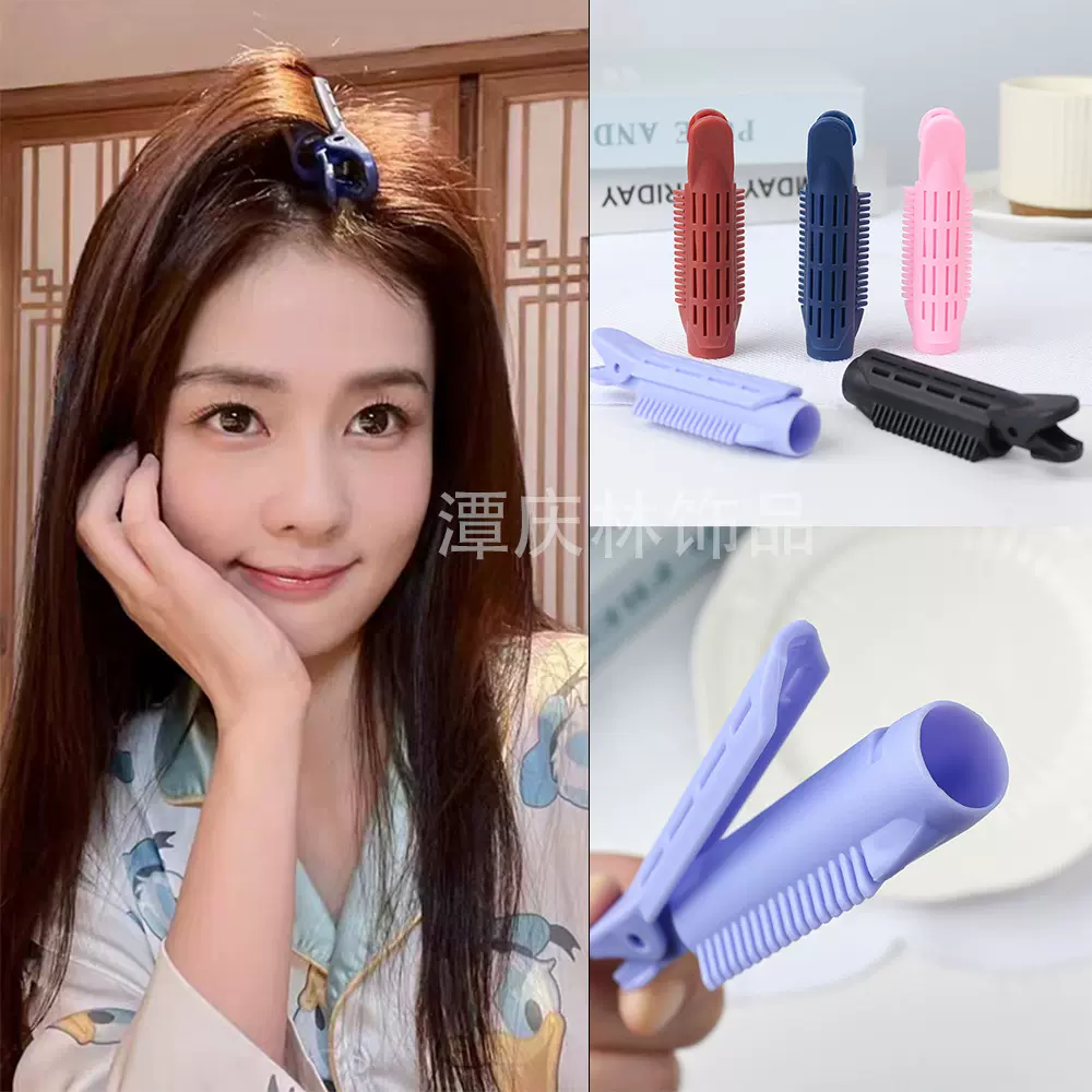 头顶发根蓬松网红少女发卡刘海夹增高垫发夹卷发器盘发顶夹蓬发夹