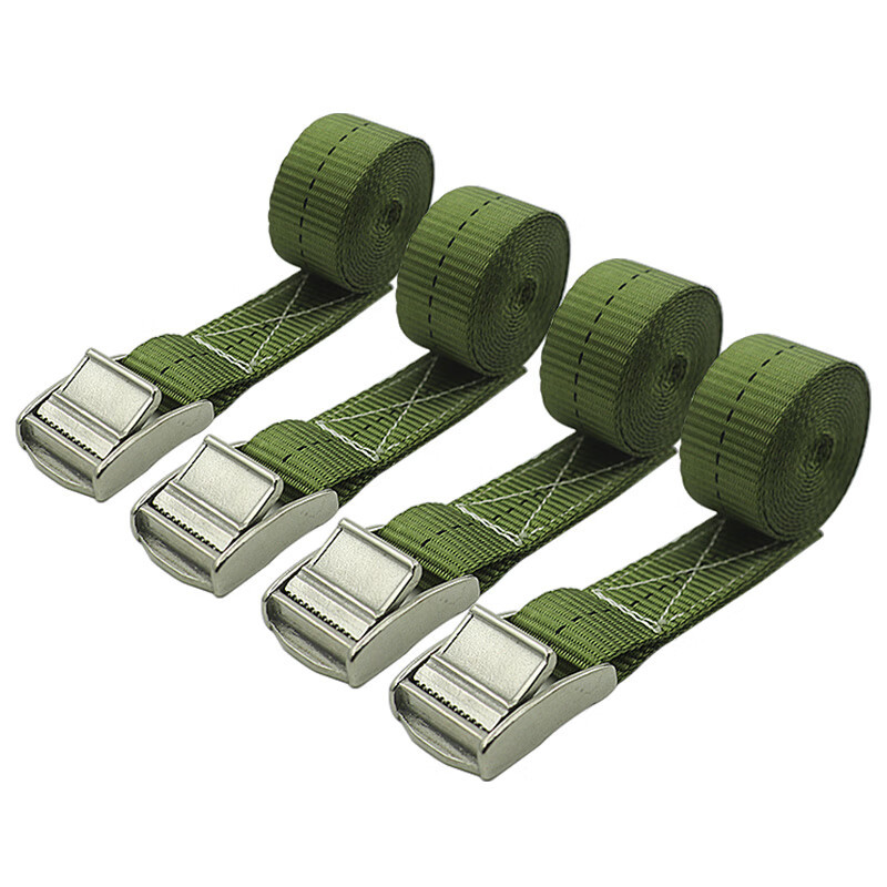 驼铃纵横 JGL207 压扣货物捆绑带2.5cm宽加厚拉紧器简易货物收紧