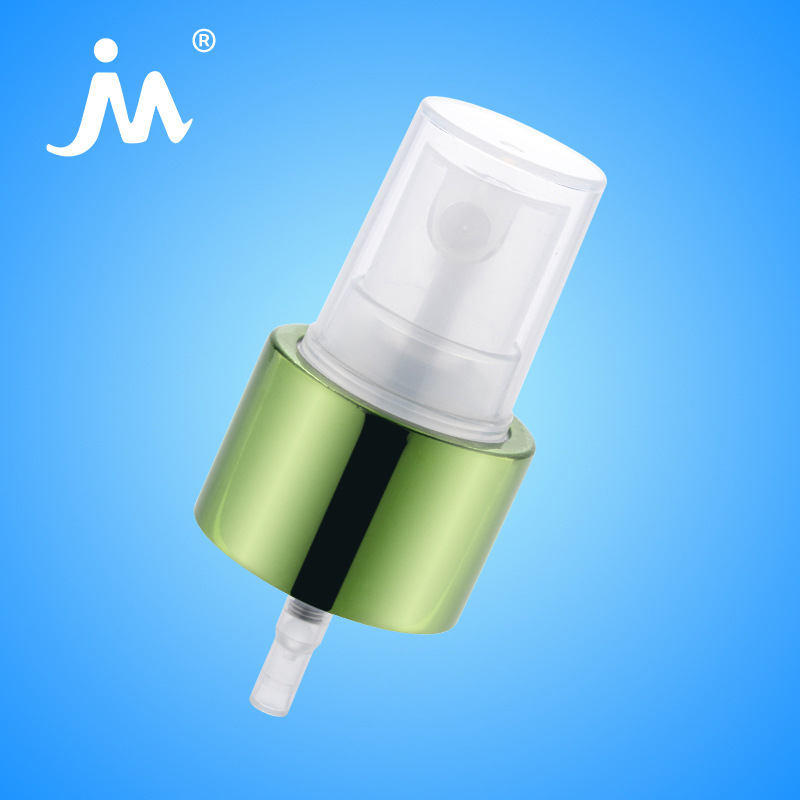 厂家供应塑料香水喷头按压式雾化喷头塑料电化铝喷雾喷头酒精喷头