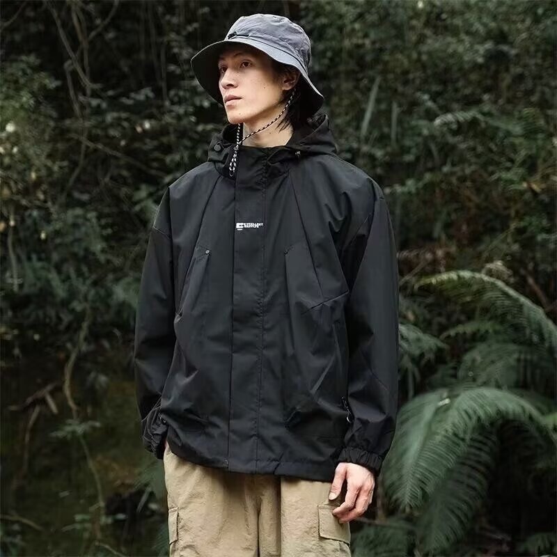 Ropa de asalto para hombres 2026 invierno suelto chaqueta de marca de moda impermeable chaqueta de trabajo casual japonesa abrigo image 5
