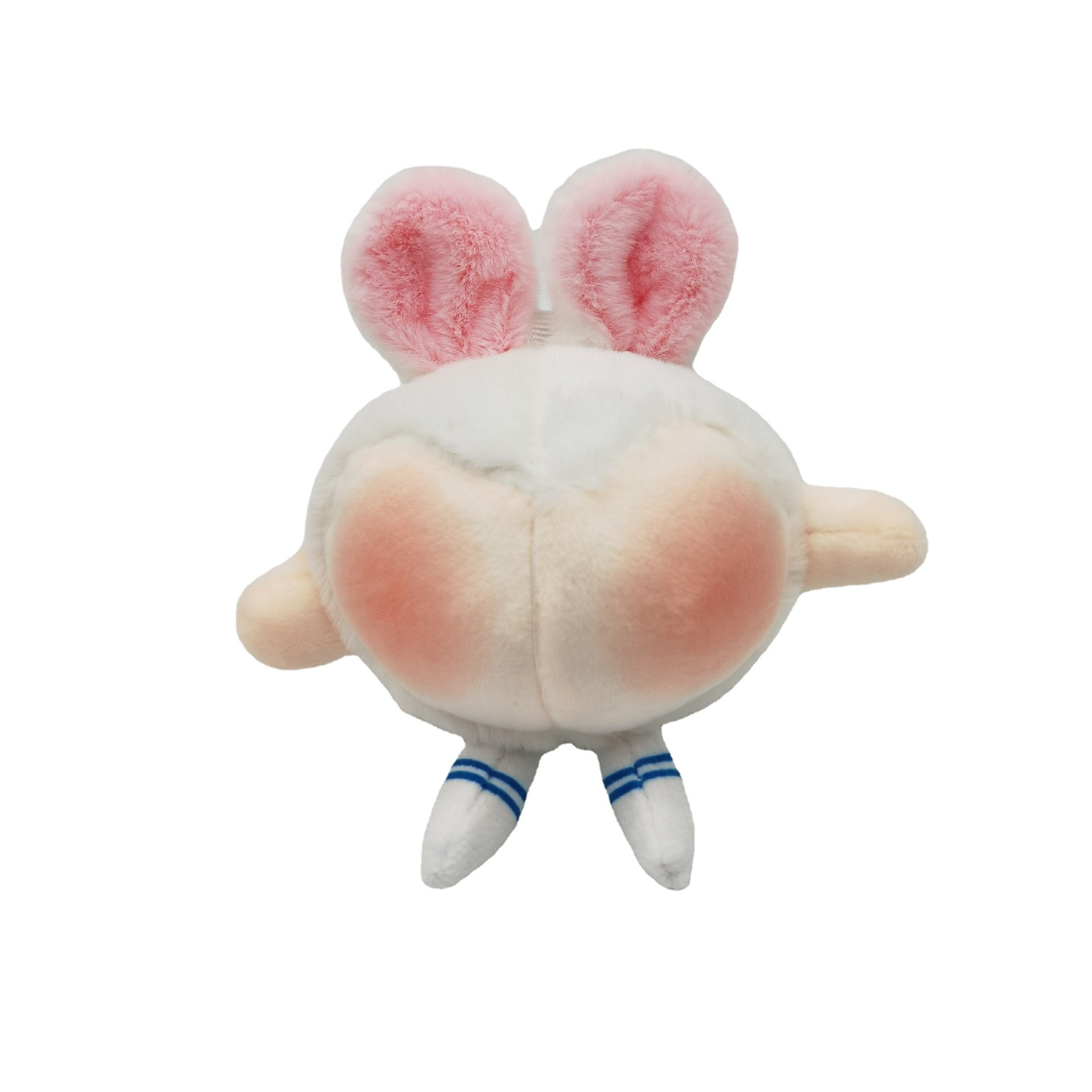 Colgante de peluche de conejo con forma de naranja, lindo y peculiar, transfronterizo, pequeño, para bolso, regalo de máquina de garras.