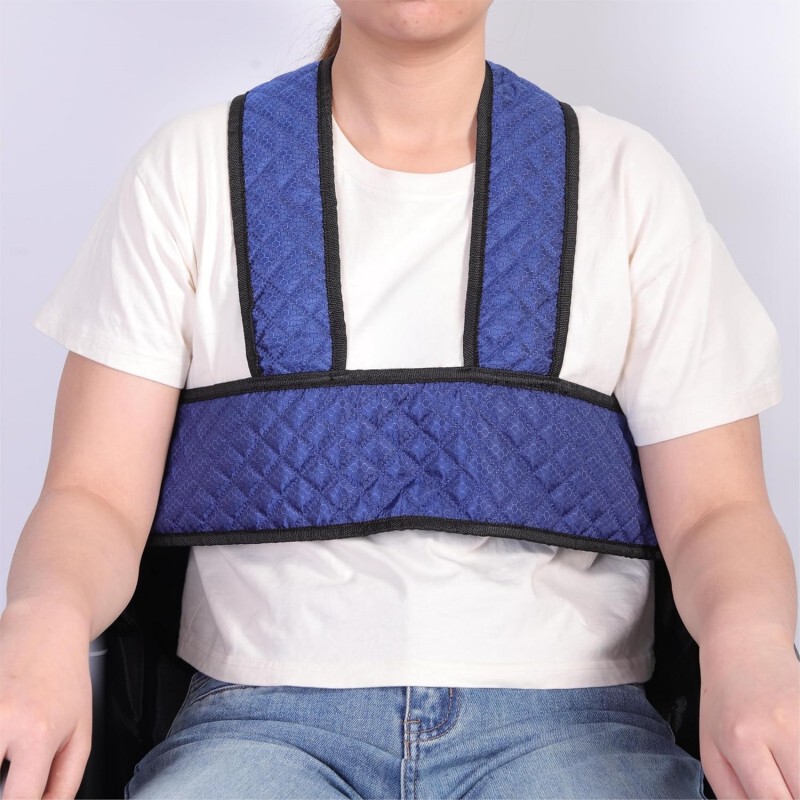 Cross-border hot-selling wheelchair safety seat with restraint belt chest anti-fall non-slip vest strap safety belt fixing belt Cross-border hot-selling wheelchair safety seat with restraint belt chest anti-fall non-slip vest strap safety belt fixing belt