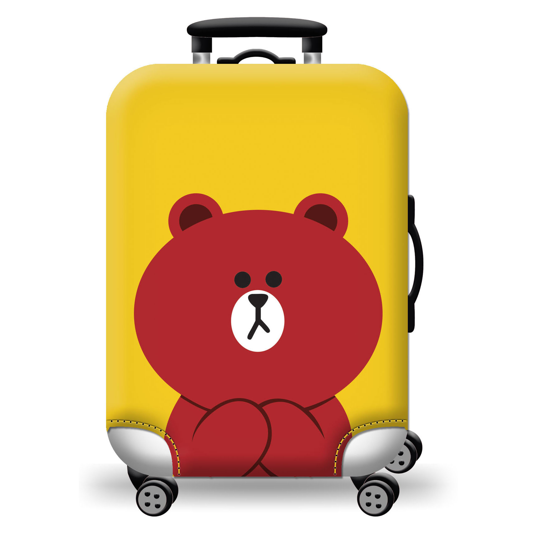 Espesado elástico trolley caso equipaje maleta caso cubierta protectora adecuado para 20/24/28/30