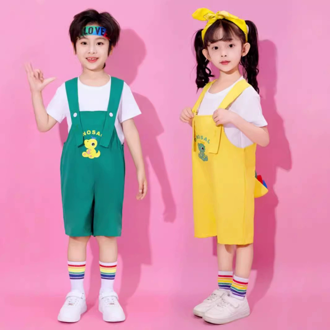 Люи детский сад Динозавр Рюкзак Черлидинг костюм для выступлений