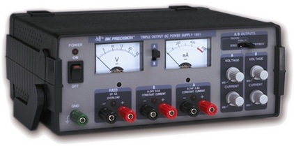 BK Precision 1651A三路输出直流电源供应器/短路 过压反极性保护