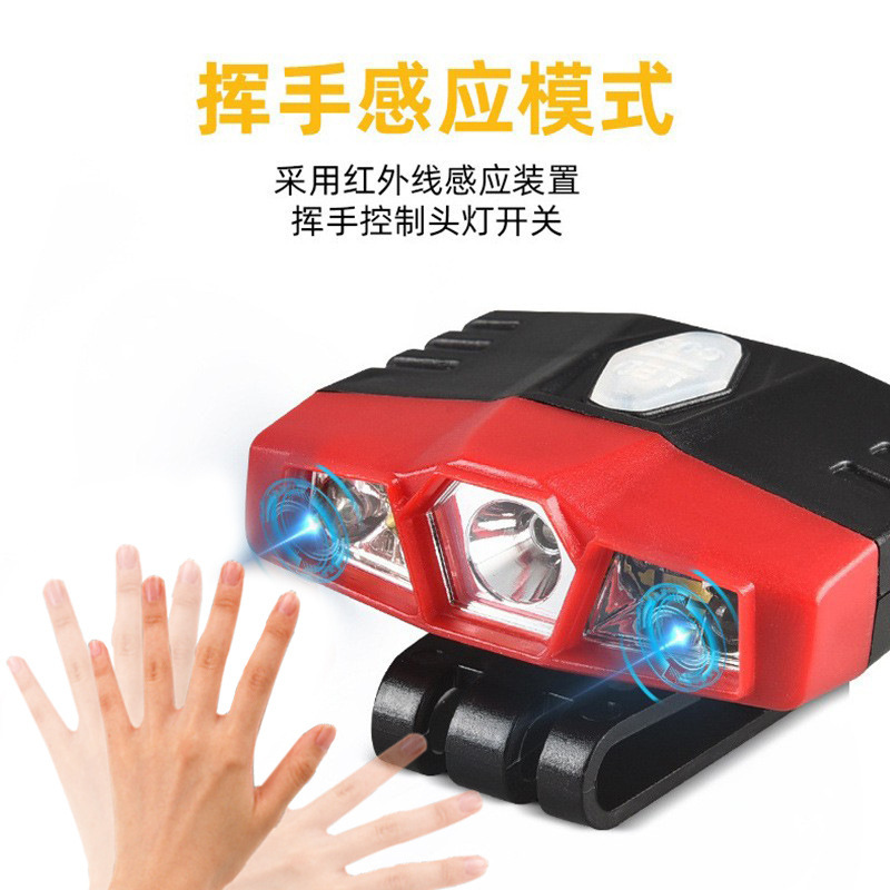 Lámpara de captura de inducción transfronteriza infrarroja USB cargada sombrero de captura