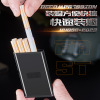 Wind -proof and inflatable lighter cigarette box integrated personality creative net red pistol fireware cigarette box to send boyfriend tide