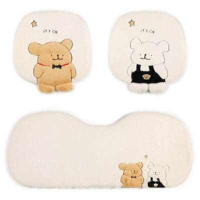 Cartoon Car Seat Cushion — Wool pad