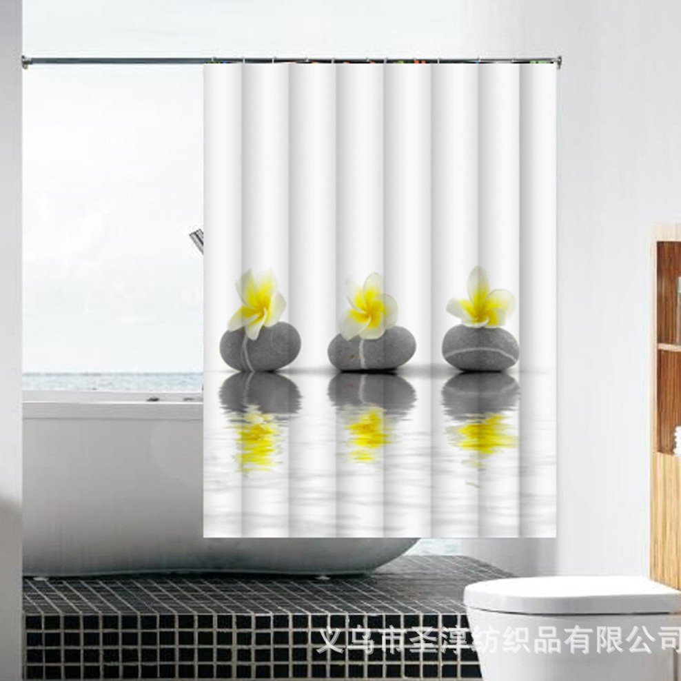 Cortina de puerta decorativa de tela de estilo europeo ins partición de impresión del hogar inodoro media cortina de puerta dormitorio sala de estar doble cortina de puerta abierta