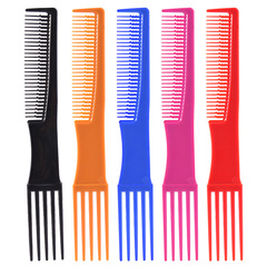 クロスボーダー櫛ダブルヘッド両用櫛PPプラスチック櫛ヘアサロン家庭用櫛スポット美容ツール