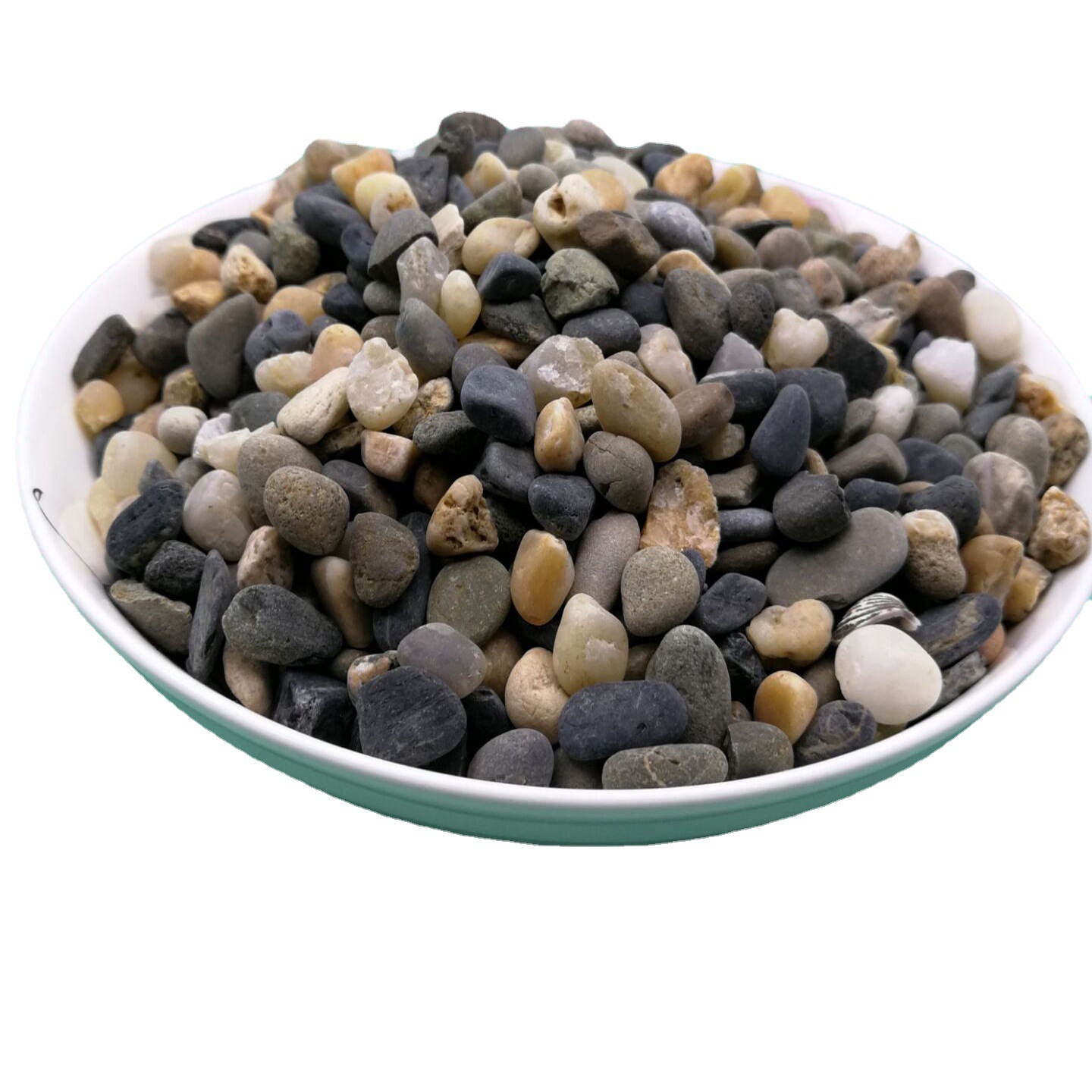 水处理承托层2-4mm4-8mm机械过滤器用鹅卵石滤料阴阳离子交换砾石