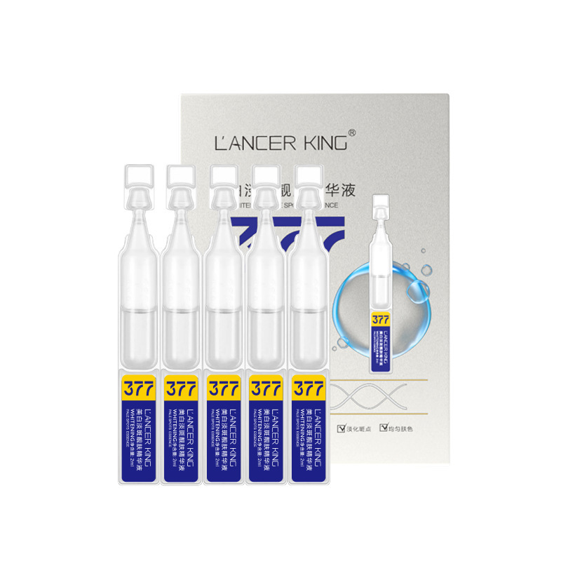 377 Whitening Spot Lightening Skin Essence Niacinamide Original Solution Facial Essence Hyaluronic Acid Whitening Essence 5