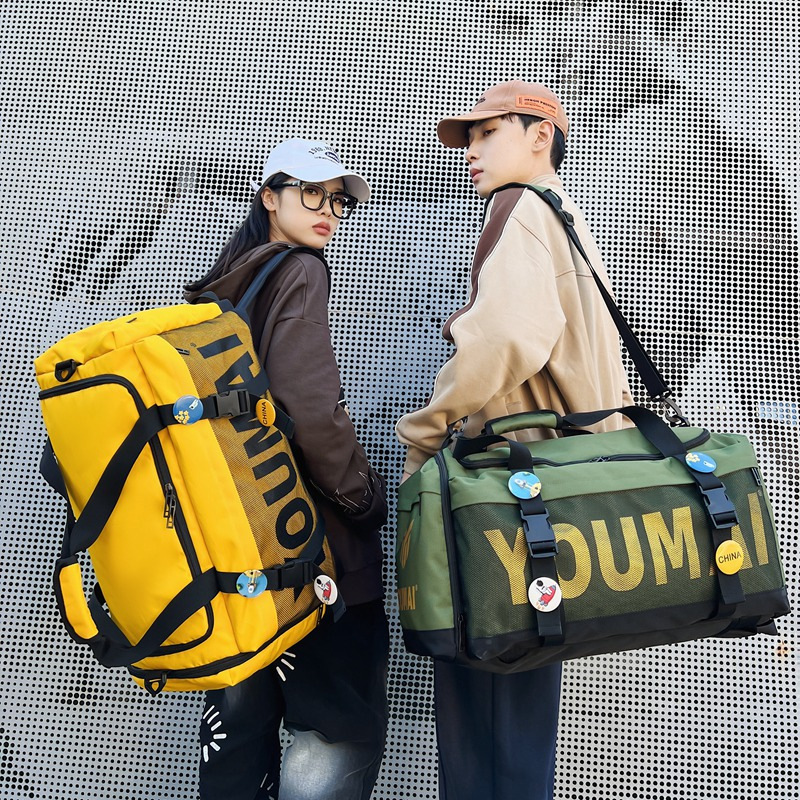 Borsa da viaggio di grande capacità per esercizi di nuoto e nuoto con separazione asciutta e bagnata, zaino multifunzionale da uomo, università_voghion.com