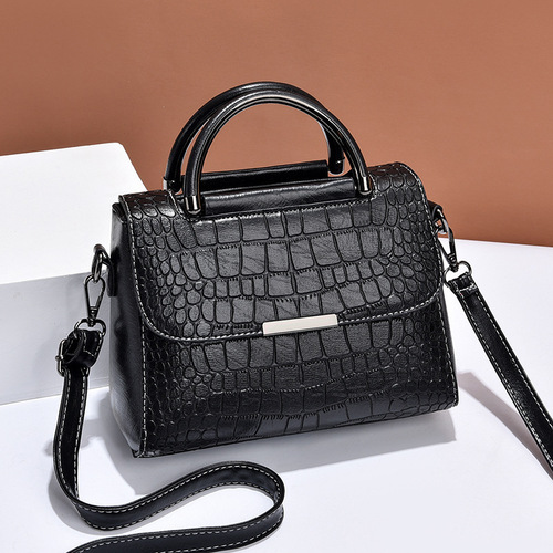 Bags for Women  New Style Personalized Stone Pattern Shoulder Bag Fashion Retro Large Capacity Handbag One Piece Dropshipping