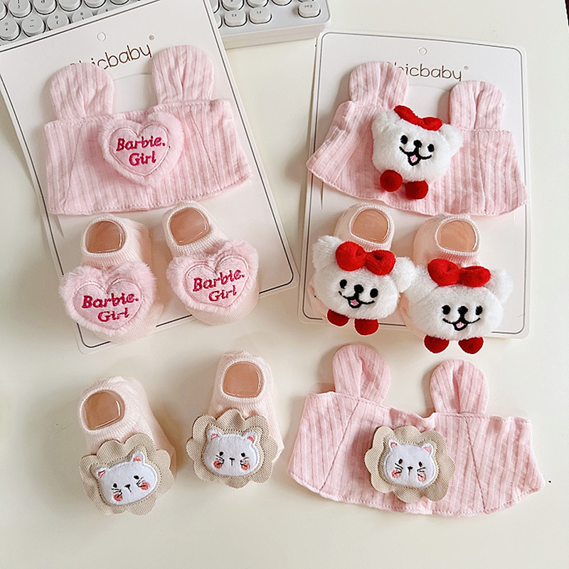 Ins洋気小花赤ちゃん空頂保護ハロゲン門帽子春秋薄手女子赤ちゃん通気韓版頭飾りセット