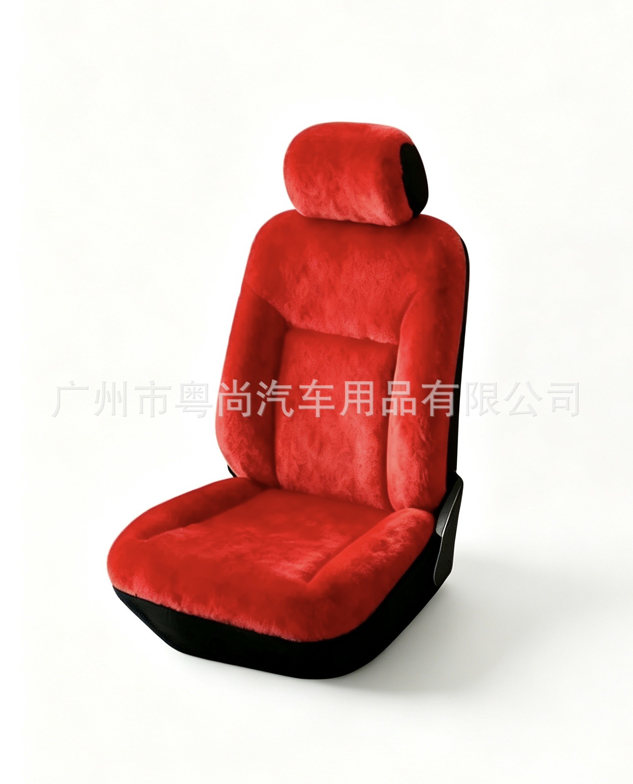 New winter cross-border bestseller, solid color plush 5-seater universal car seat cover, hot-selling on Amazon and Temu