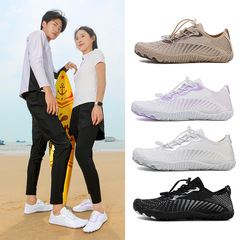 屋外用川下りシューズ、釣り用ウェーディングシューズ、滑り止め、カット防止、ビーチシューズ、ダイビング、水泳、ウォーターシューズの国境を越えた特別供給